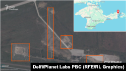 Фото со спутника Planet Labs указывают на то, что переоборудование аэропорта «Керчь» продолжается до сих пор