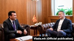 Архивска фотографија - Зоран Заев и Бранко Црвенковски