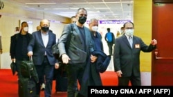 ევროკავშირის პარლამენტის დელეგაცია ტაივანში ჩასვლისას, 3 ნოემბერი, 2021 წელი