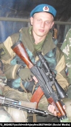 Российский военный из Крыма Игорь Кушнир