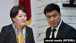 Догдугүл Кендирбаева менен Бактияр Орозов 