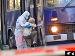 Az elszállítás 2020. április 9-én