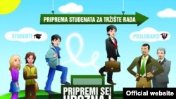  Projekat 'Priprema studenata za tržište rada'm Zavoda za zapošljavanje Crne Gore i Kancelarije za mlade pri Ministarstvu kulture, sporta i medija