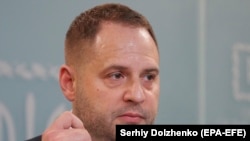 Андриј Јермак, шефот на кабинетот на украинскиот претседател Володимир Зеленски. 