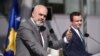 Kryeministri i Kosovës, Albin Kurti, dhe ai i Shqipërisë, Edi Rama. Fotografi nga arkivi.
