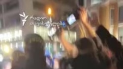 ნუცა მახარაძის დაკავება რესტორან ბაბილოსთან