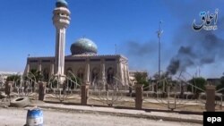 Ramadi, pamje nga një xhirim i bërë nga Aamaq, media e ndërlidhur me IS-in, 18 maj 2015 [epa]