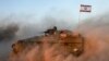 Oklopno vozilo izraelske vojske u oblasti koja se graniči sa Pojasom Gaze. 9. juna 2024.