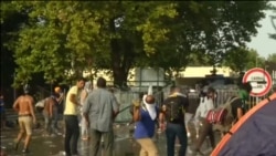 Sukobi policije i izbeglica na mađarskoj granici