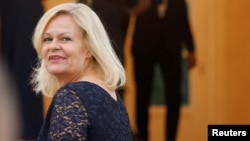 Ministarka unutrašnjih poslova Nemačke Nancy Faeser