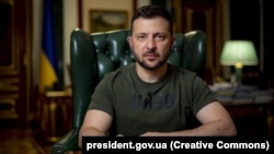 Украинскиот претседател Володимир Зеленски 