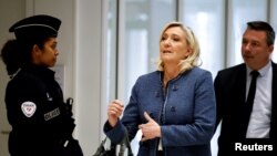 Politikania franceze e ekstremit të djathtë, Marine Le Pen.