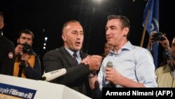 Mandatari për formimin e qeverisë, Ramush Haradinaj dhe Kryetari i PDK-së, Kadri Veseli 