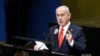 Premierul israelian Beniamin Netanyahu se adresează Adunării Generale a Națiunilor Unite la sediul ONU din New York, pe 26 septembrie 2025.