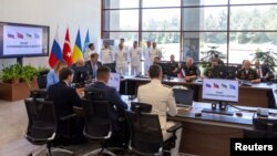 A koordinációs központ megnyitása Isztambulban 2022. július 27-én