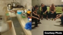 Condițiile în care trăiesc ucrainenii deportați de Rusia. Captură video