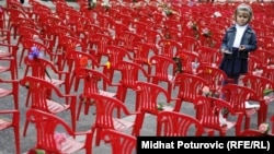 Sarajevska crvena linija, 20. godišnjica opsade, 6.4.2012.