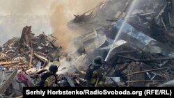 Egy orosz támadás után Kramatorszkban 2025. július 31-én