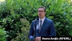 Predsednik Srbije Aleksandar Vučić, 4 avgusta u Beogradu