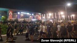 Protestna šetnja na Novom Beogradu, 18. avgust 2025.