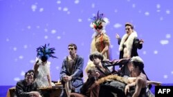 Один из спектаклей на Авиньонском театральном фестивале