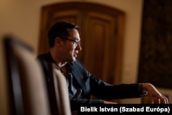 Karácsony Gergely főpolgármester, a Párbeszéd, az MSZP és az LMP miniszterelnök-jelöltje