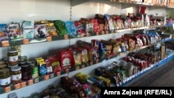 Jedna od prodavnica u mestu Babin Most na jugu Kosova