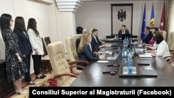 Depunerea jurământului de judecători nou-numiți în funcție în fața membrilor CSM, septembrie 2024