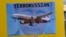 Плакат с акции протеста против действий России в украинском конфликте 