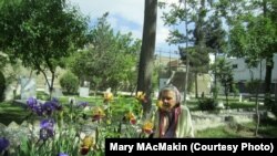 Afghans "seem to be so well-balanced, personally, between mind and heart," says Mary MacMakin, seen here in Kabul.