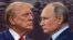 Доналд Тръмп и Владимир Путин. Колаж