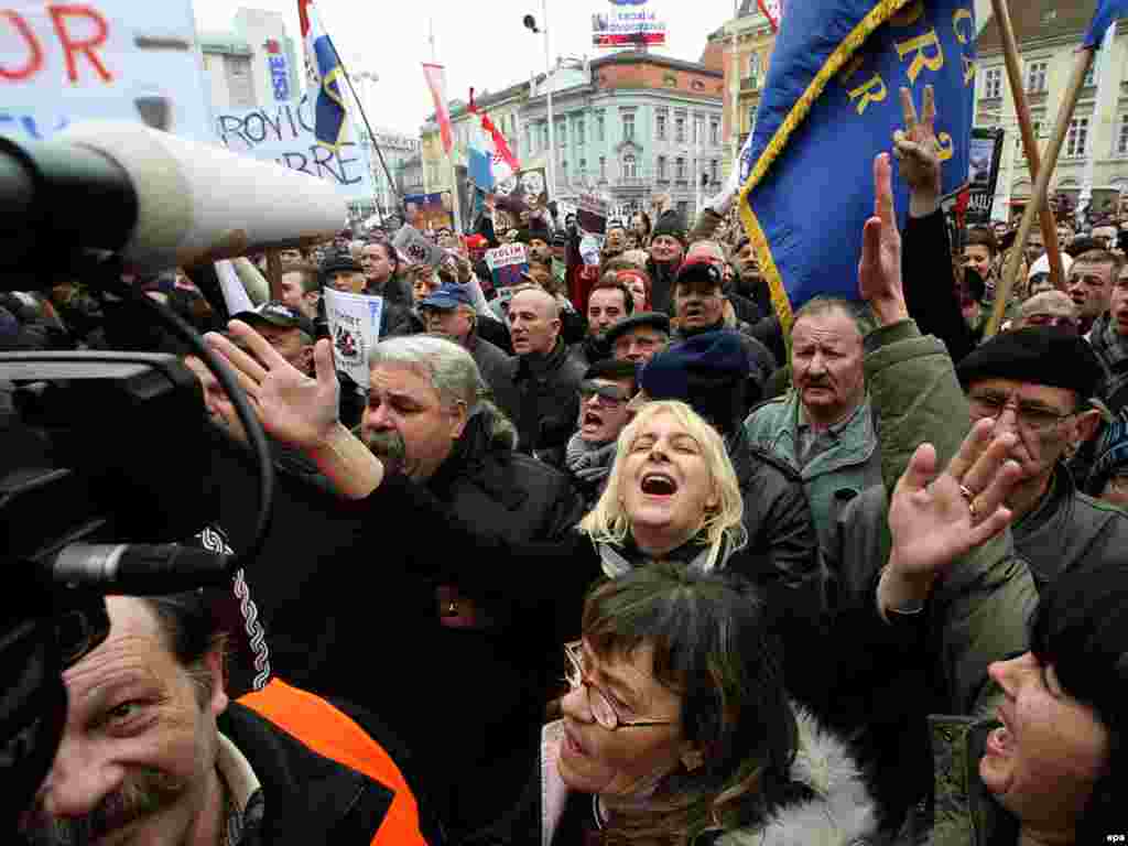 Zagreb, 26.02.2011. Foto: EPA / Antonio Bat 