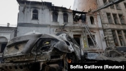 Harkiv óvodája az október 22-i orosz támadás után