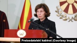 Presidentja e Maqedonisë së Veriut, Gordana Silanovska-Davkova. Fotografi nga arkivi. 