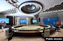 Заседание 11-го Саммита глав государств Организации тюркских государств. Бишкек, 6 ноября 2024 года