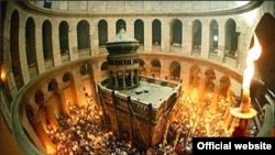 Sveta vatra u Jeruzalemu uoči pravoslavnog Uskrsa