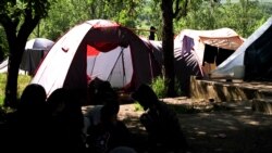 U šatoru na granici s Europskom unijom