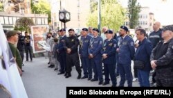 Pripadnici Zelenih beretki na obilježavanju 33. godišnjice od dešavanja u bivšoj Dobrovoljačkoj ulici, Sarajevo, 3. maja 2025.