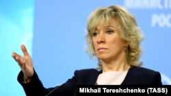 портпаролката на руското Министерство за надворешни работи Марија Захарова