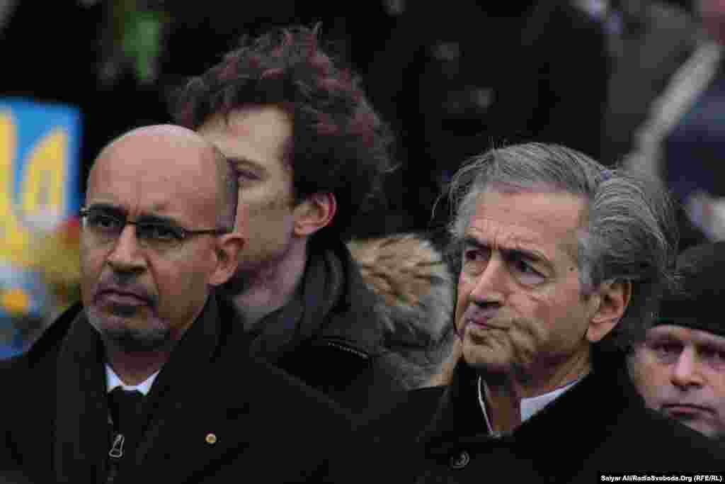 Заступник міністра закордонних справ Франції у європейських справах Арлем Дезір (ліворуч)