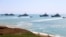 Exercițiu militar al Marinei rusești, în apele peninsulei Crimeea, Marea Neagră, 22 aprilie 2021