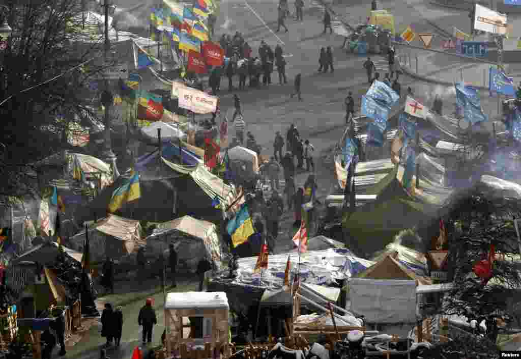 Kijev, 27. januar 2014. Foto: REUTERS / Vasily Fedosenko 