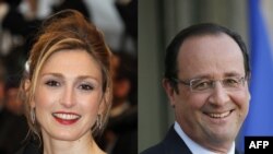 Julie Gayet i Francois Hollande