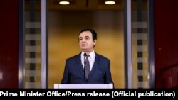 Kryetari i Lëvizjes Vetëvendosje, Albin Kurti. 