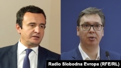 Premijer Kosova, Albin Kurti i predsjednik Srbije, Aleksandar Vučić