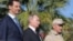 Президент Сирии Башар Асад, президент России Владимир Путин, министр обороны РФ Сергей Шойгу