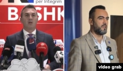 Портпаролите на НАИ и ВРЕДИ, Арбр Адеми и Дритон Сулејмани