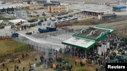 Sukob migranata i poljske policije na granici sa Bjelorusijom