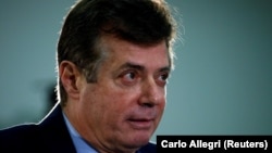 Архивска фотографија- Пол Манафорт поранешен шеф на изборниот штаб на американскиот претседател Доналд Трамп 