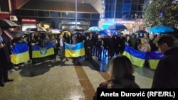 Komemorativni skup povodom treće godišnjice od početka ruske agresije na Ukrajinu